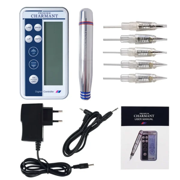 Charmant Permanent Digital Makeup Tattoo Pen For MTS Permanent Eyebrow Lip Line Shader Microblading Charmant Tattoo Gun Pen - AliExpress 66 - Image 6