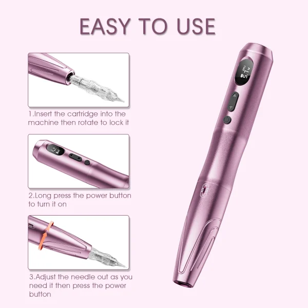 Biomaser Wireless Permanent Makeup Machine Eyebrow Tattoo Machine Cordless Digital Pen For Microblading Eyeliner Lip Tattoos - AliExpress 66 - Image 6